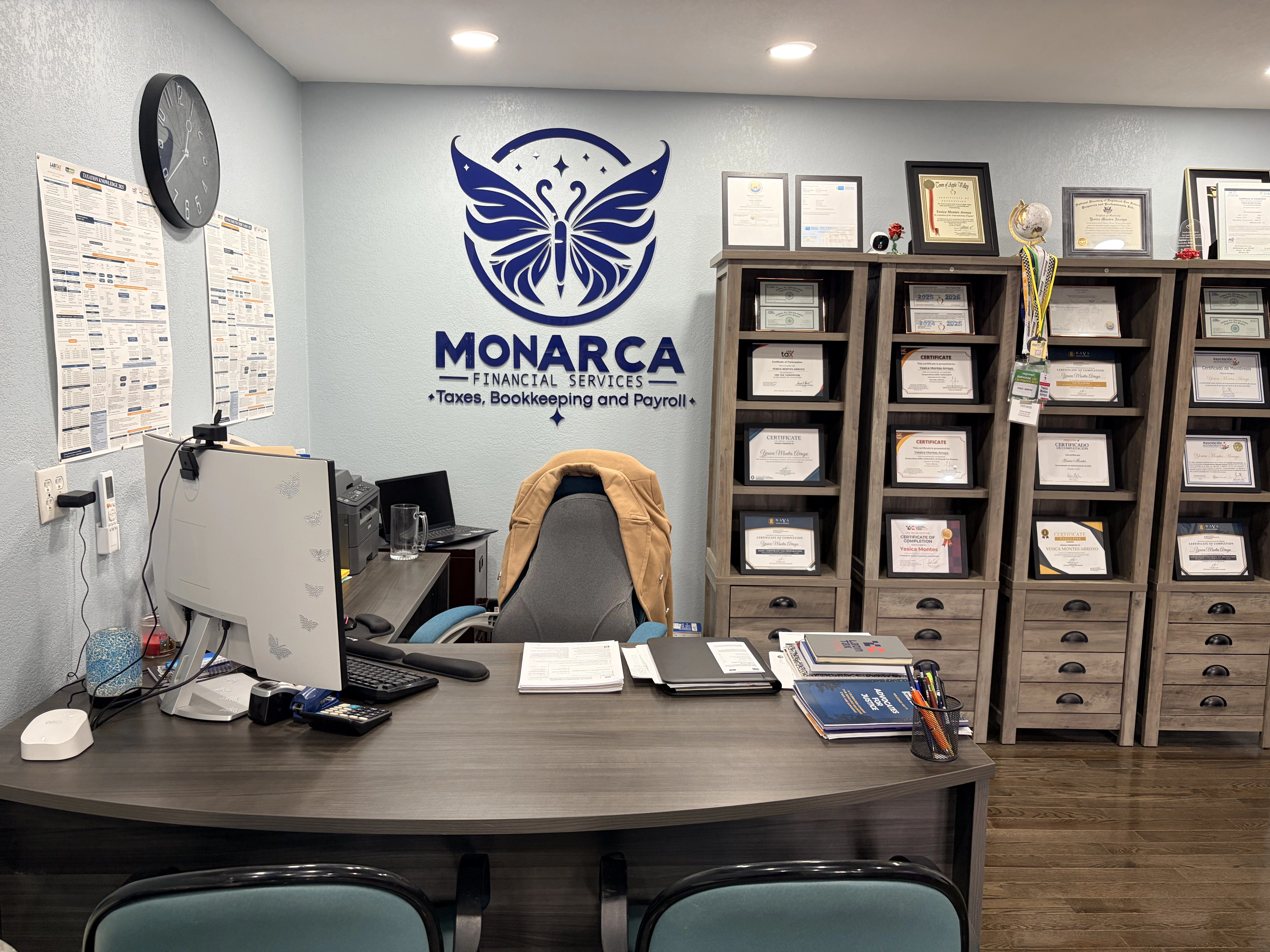 Office consultation area